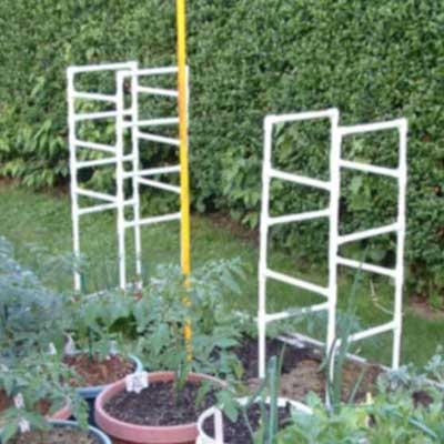 Offset PVC Ladder Cage