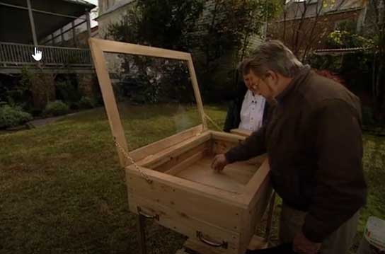 Cold Frame Table
