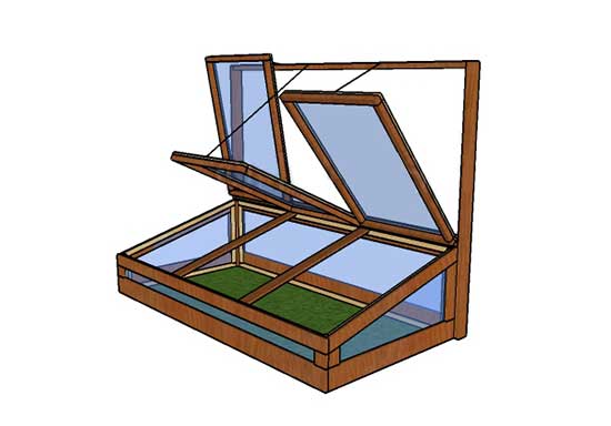 Dead Simple Cold Frame