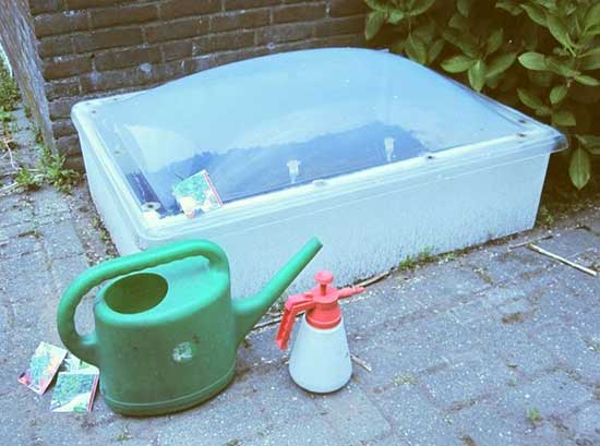 Glassless Cold Frame