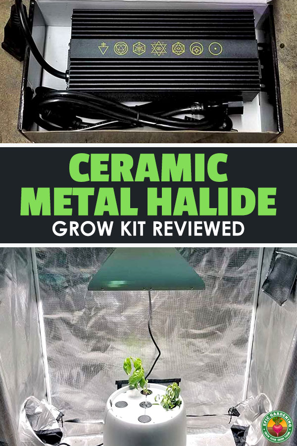 Today, we're taking a look at a complete lighting kit from my friends over at GrowersHouse. I've talked about ceramic metal halide lights in-depth before, but realize that they might be a bit expensive for most growers to get started with.