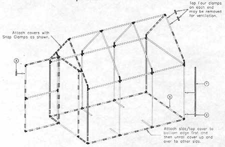 6x9 PVC Greenhouse