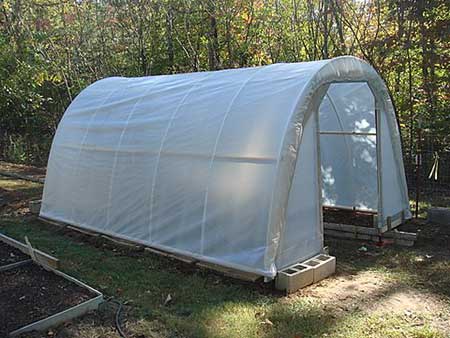 Inexpensive PVC Greenhouse