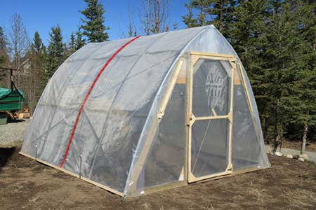 Snow-Slider Greenhouse