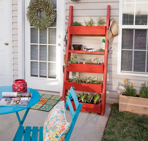 ladder style planter