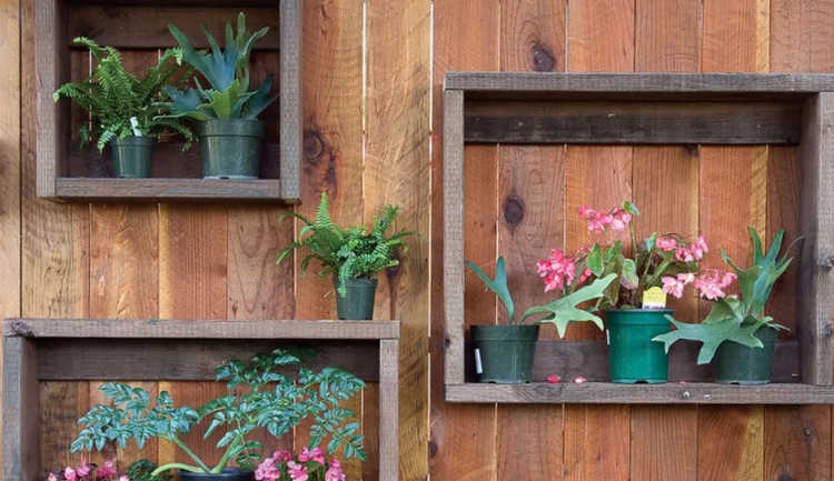 leftover lumber box shelves