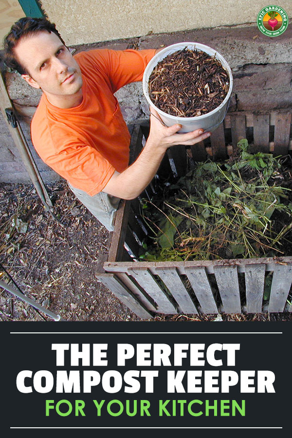 Your compost won\'t get to the back yard on its own. You\'ll want a countertop compost bin to stockpile kitchen waste to carry outside!