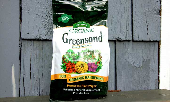 Bag of Espoma Organic Greensand