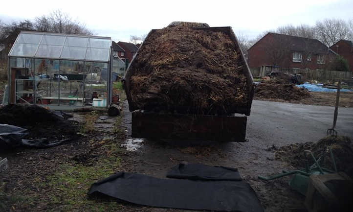 Steer manure delivery
