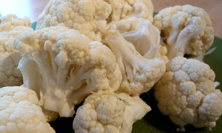 Cauliflower ready to eat
